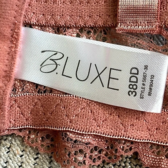 B. Luxe underwire lace t-shirt molded cups bra, NWOT - Picture 7 of 16